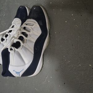 Men's White and Black Athletic Shoes